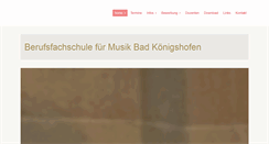 Desktop Screenshot of bfsmusik.de